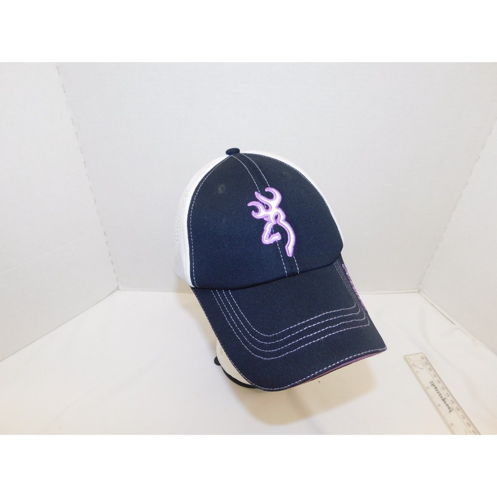 Ladies Browning Hat Pink Logo